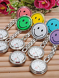 voordelige -Dames Nurse Watch Kwarts Zilver Vrijetijdshorloge Analoog Dames Snoep Modieus - Groen Blauw Roze Een jaar Levensduur Batterij