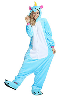 Ovender Kigurumi Pyjama voor carnaval, Kerstmis, party, kostuum, dier, Halloween, cosplay, volwassenen, eendelig, uniseks, voor dames en heren (L/XL, haas
