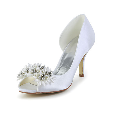 Women's Wedding Shoes Heels/Peep Toe Heels Wedding Ivory/White 783850 ...