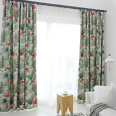 Contemporary Privacy One Panel Curtain Living Room ...