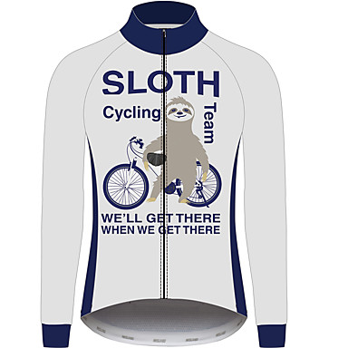 sloth cycling team jersey